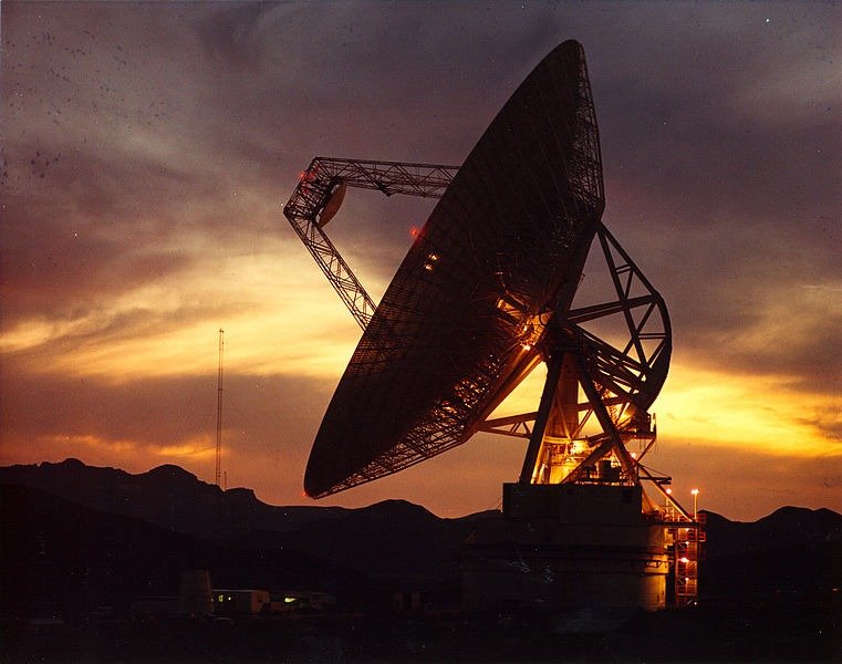 70m Deep Space Network at Goldstone, CA