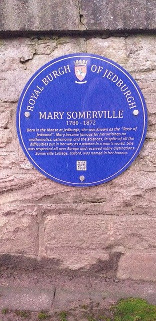 Mary Somerville was born in Jedburgh
