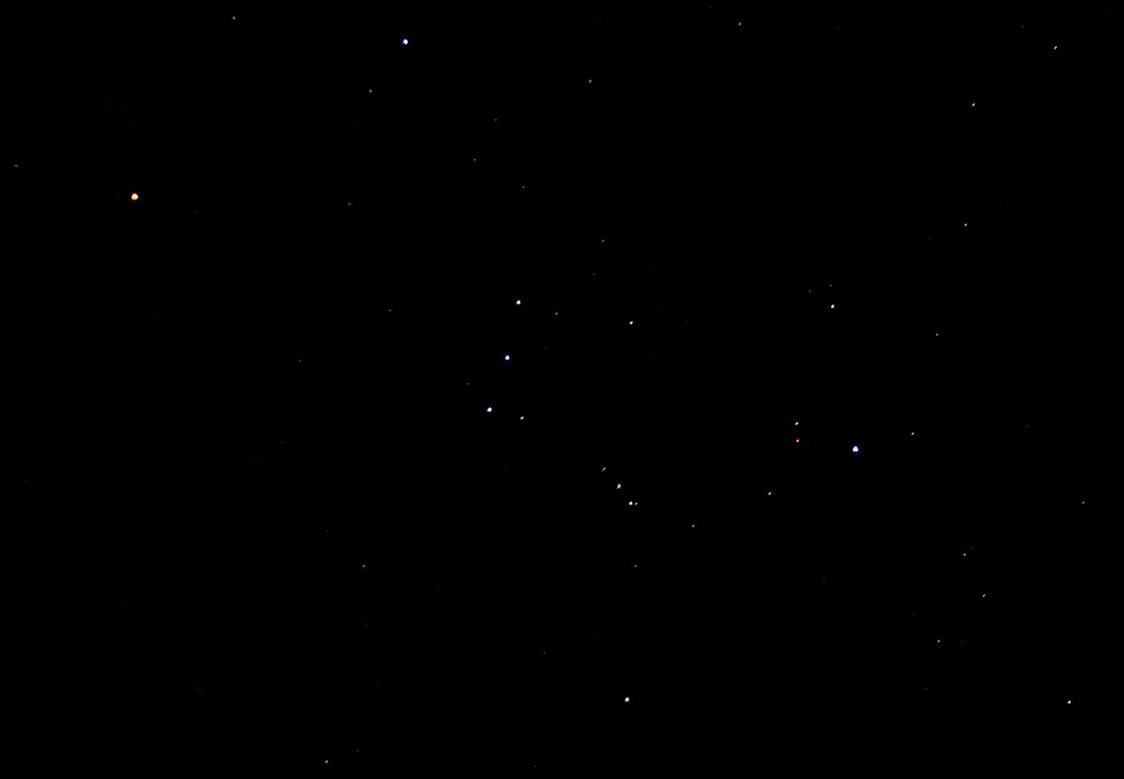 Betelgeuse sits in Orion's left shoulder