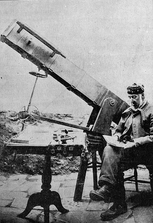 John Jones and his 'Jumbo' telescope
