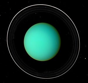 Rings of Uranus HST