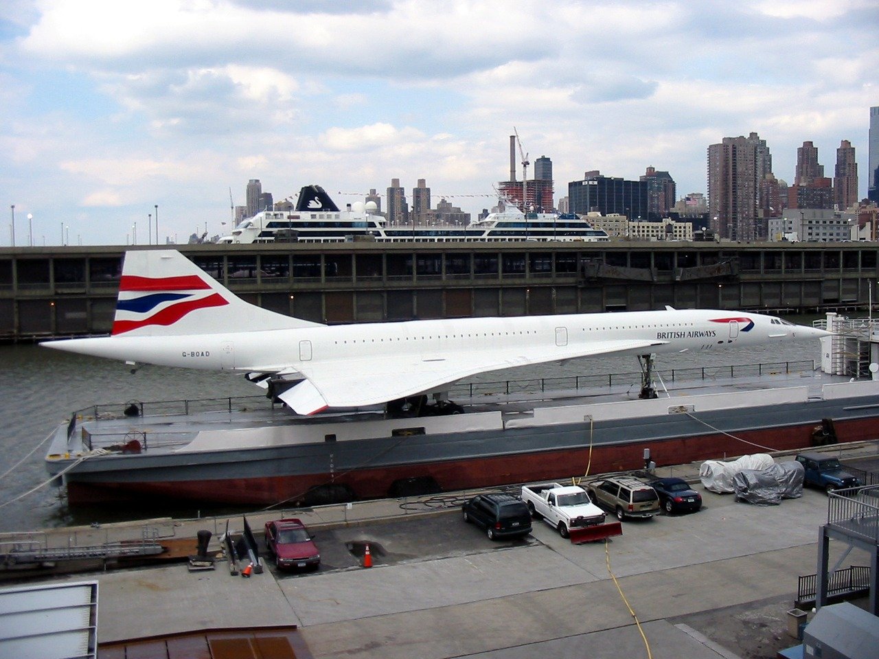 Concorde, passenger plane that could travel faster than the speed of sound