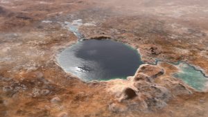 Jezero crater past