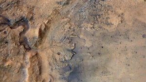 Mars Jezero crater