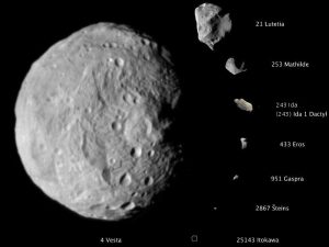 Asteroids ,by Spacecraf